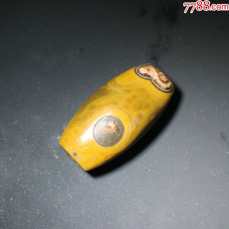 战国红眼石九眼页岩蒙天珠钱币石精品天眼佛珠吊坠文玩配珠