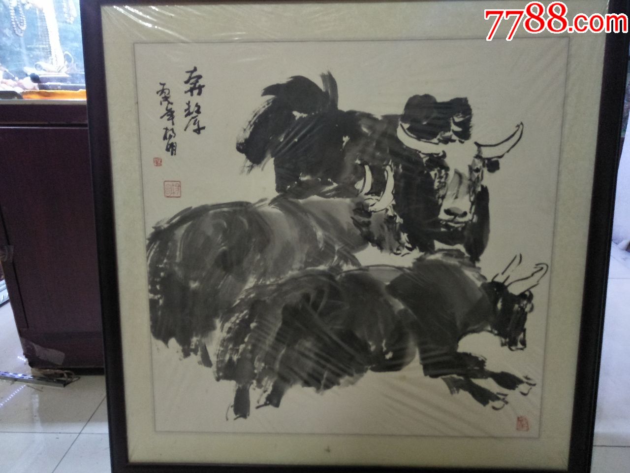 青海画家杨明国画作品