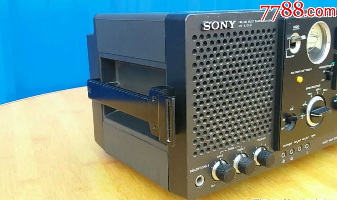 索尼sony-icf6700w晶体管全波段收音机