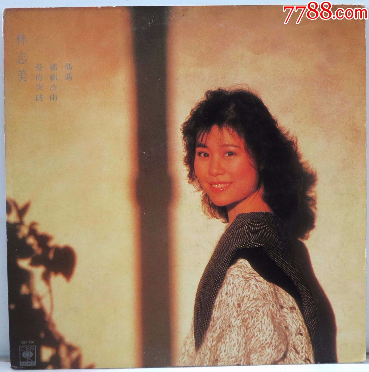 林志美偶遇黑胶唱片lp1984年香港原版cbssony