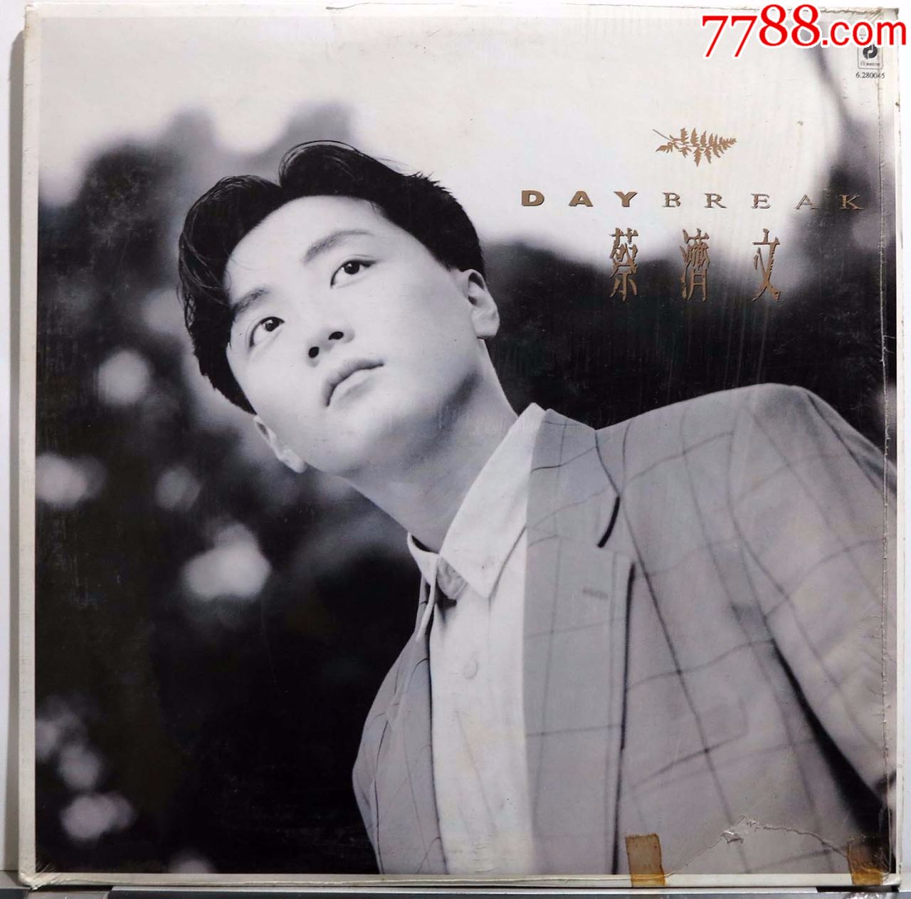 蔡济文永远最爱你是谁黑胶唱片lp1990年*版附歌词有原膜