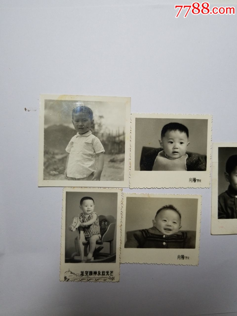七八十年代儿童留念照一组