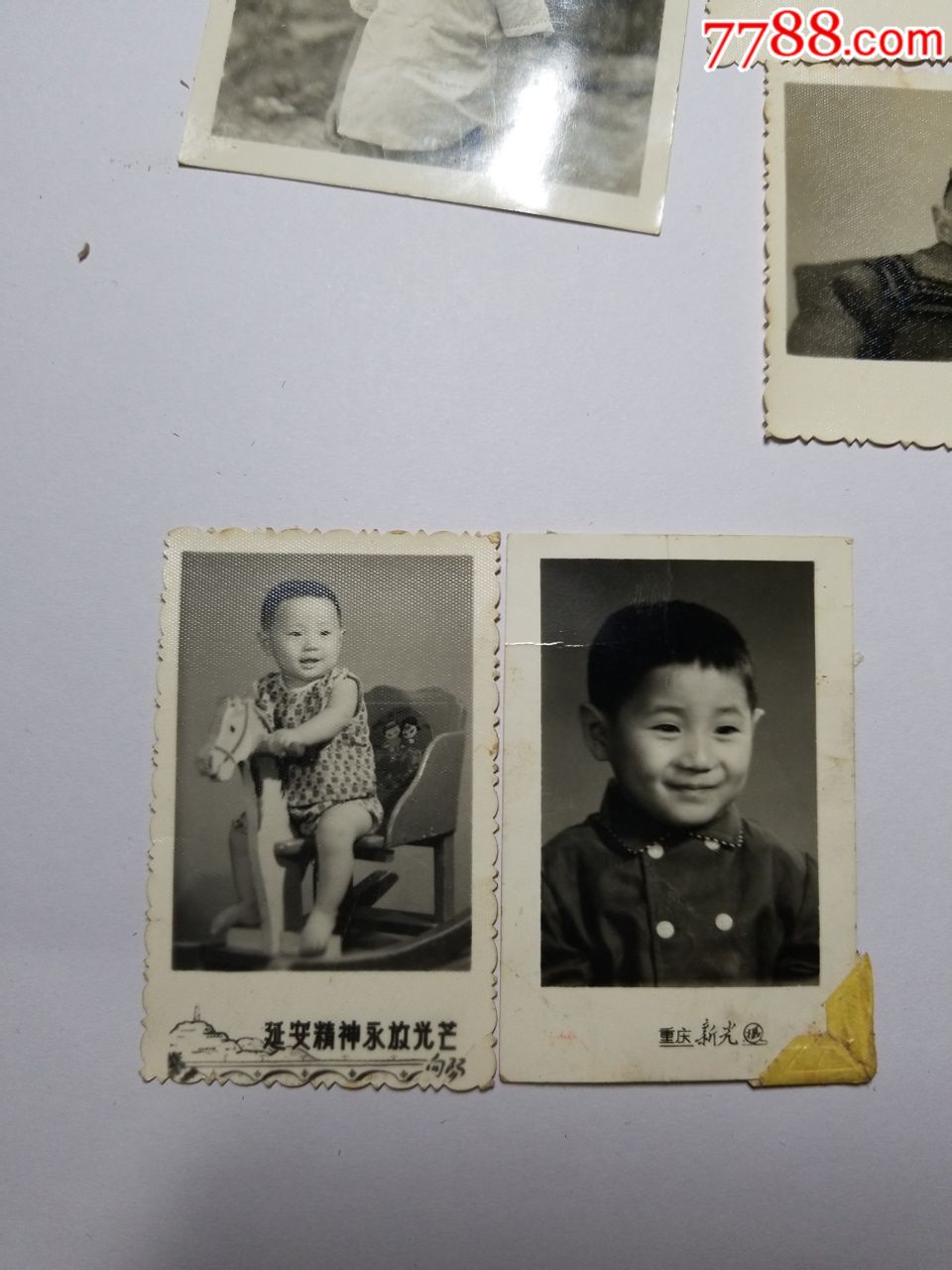 七八十年代儿童留念照一组