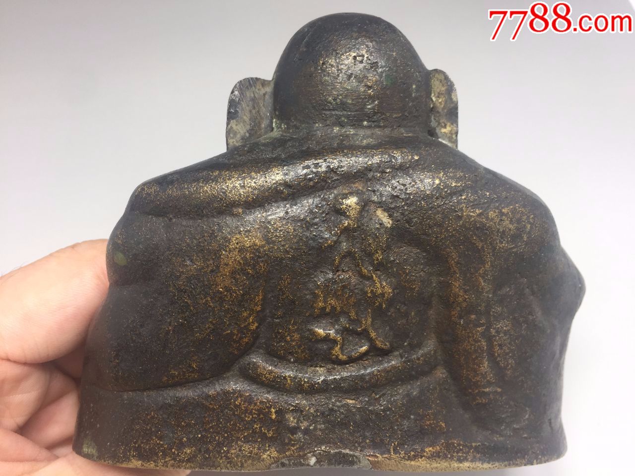 民国合模工艺铜弥勒佛一尊-se60882191-佛像/造像