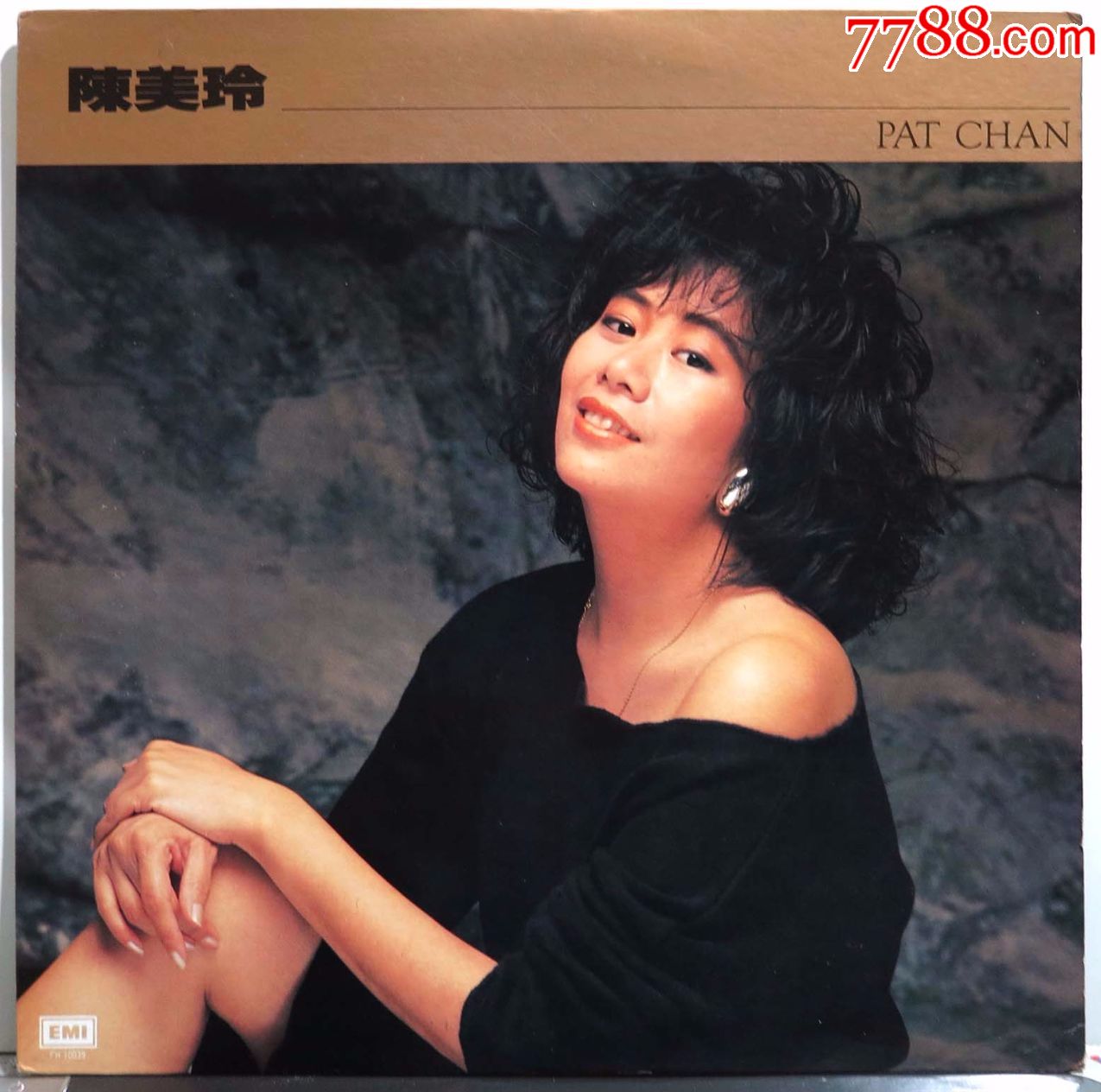 陈美玲patchan黑胶唱片lp1987年香港原版附歌词和海报