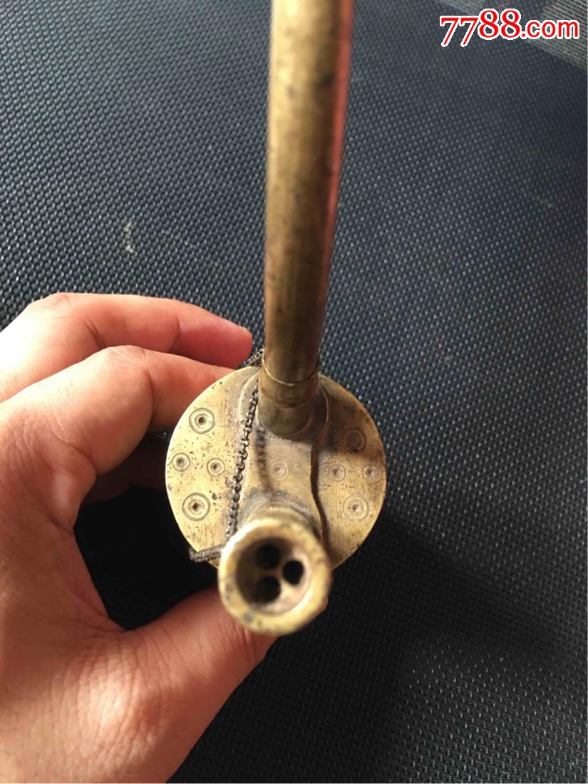 少见款式铜水烟壶