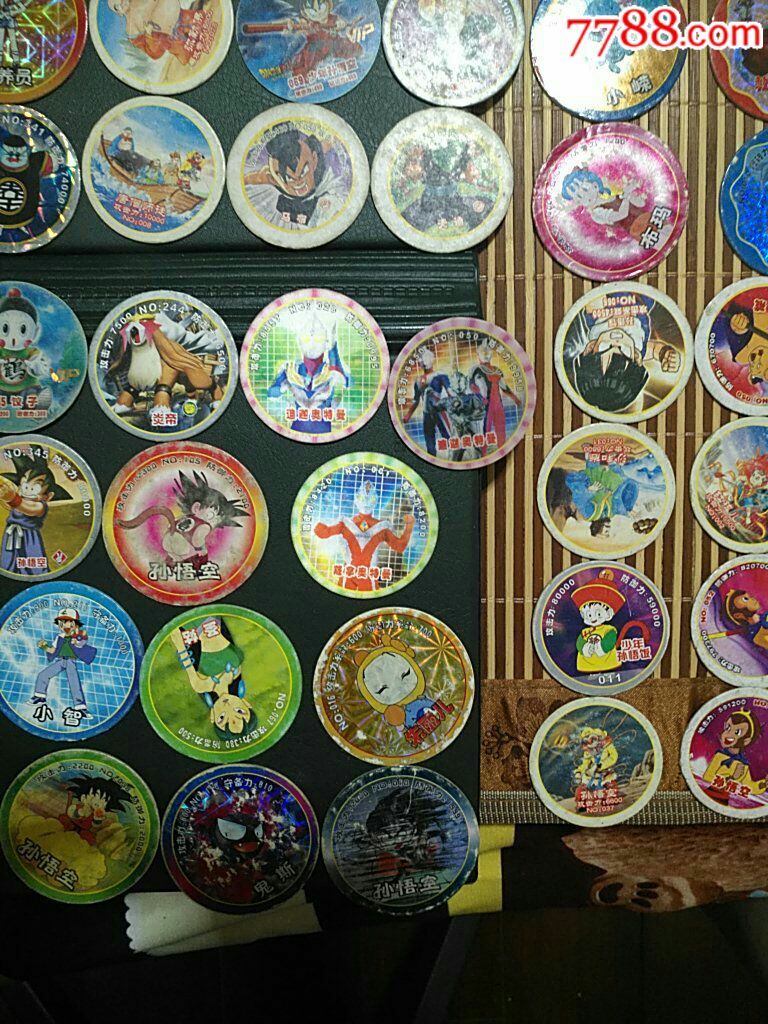 各类圆卡127张