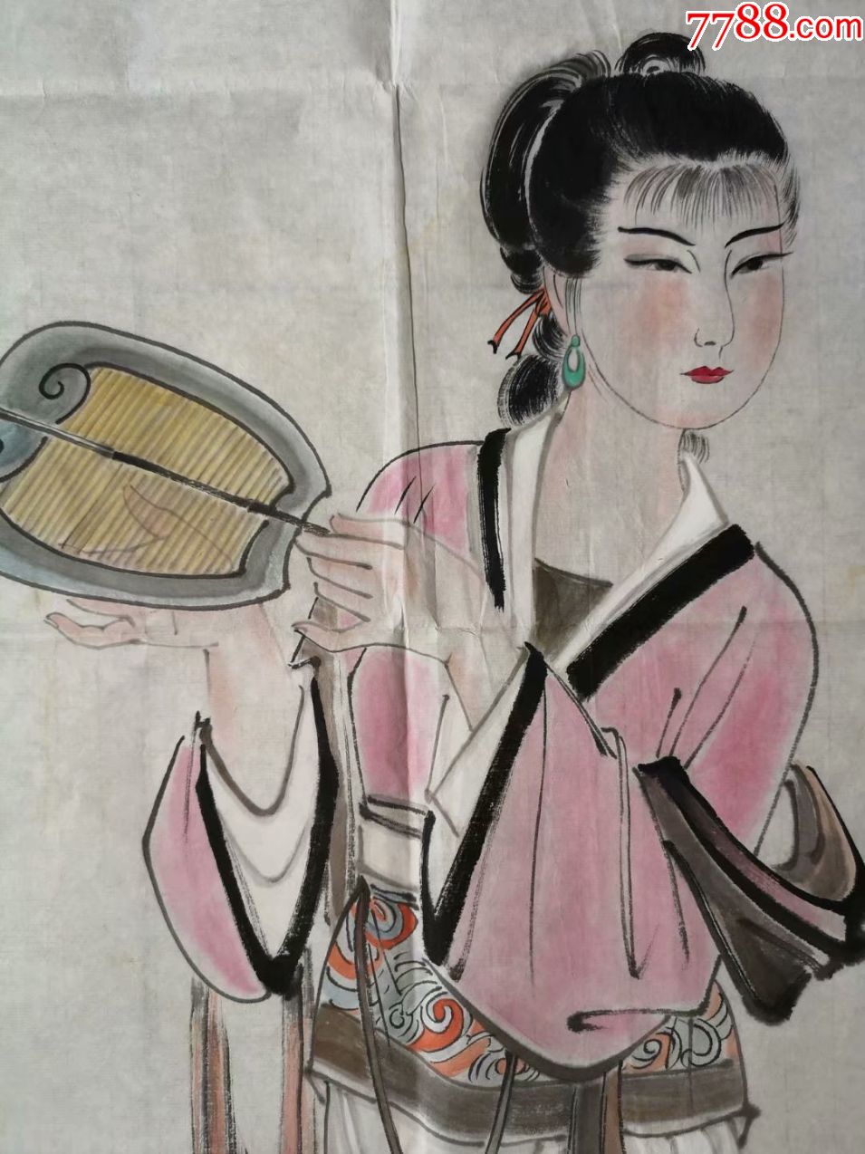 著名画家赵蕴玉仕女图