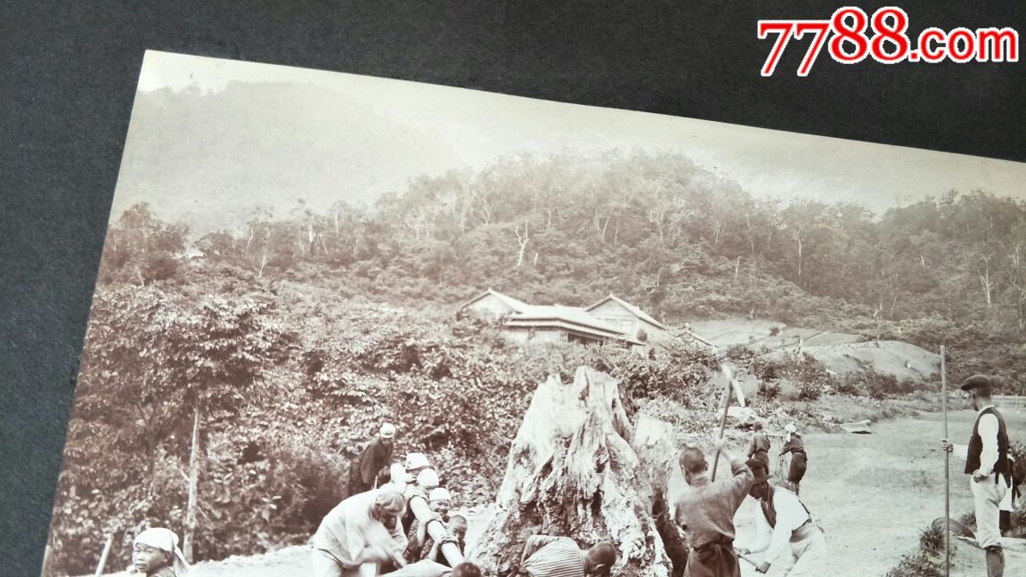 民国二战日军照片-日军工人干活照片