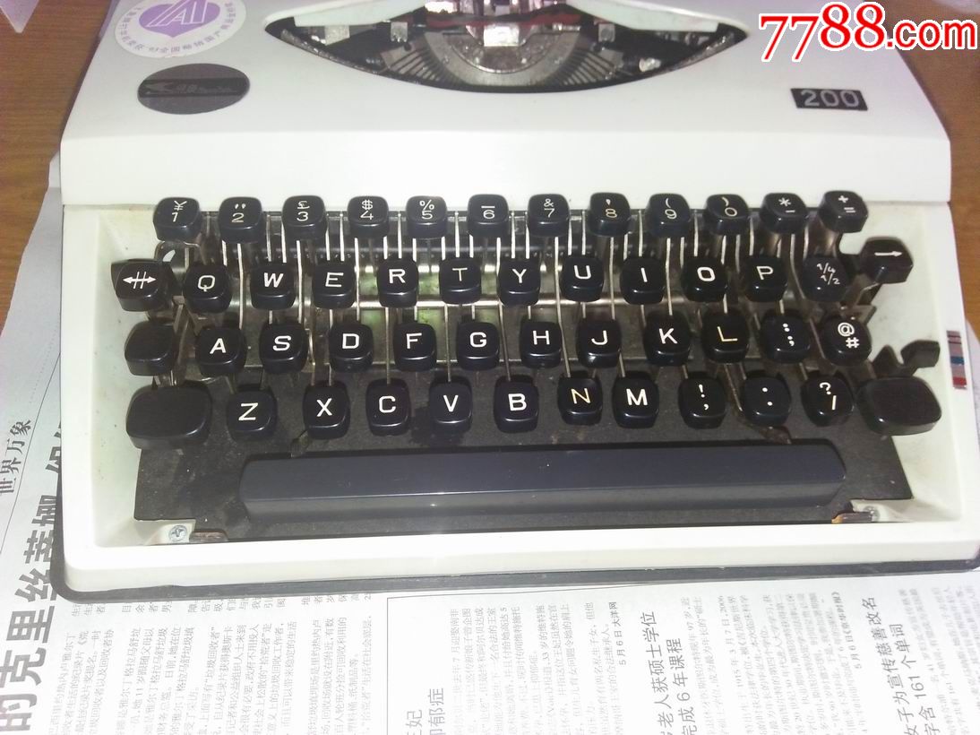 机械未用飞鱼牌200型全新打字机晒干后的海蛇怎么用图片