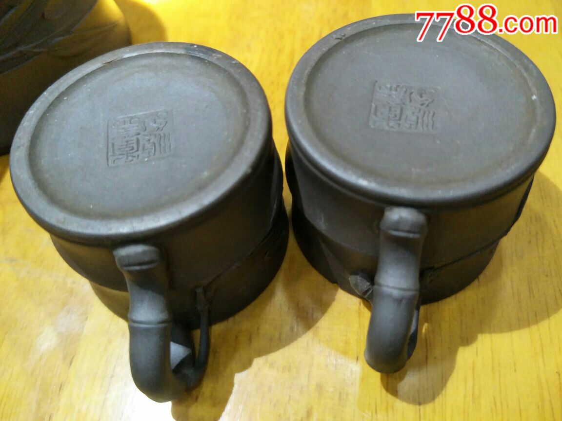 季益顺竹段紫砂壶