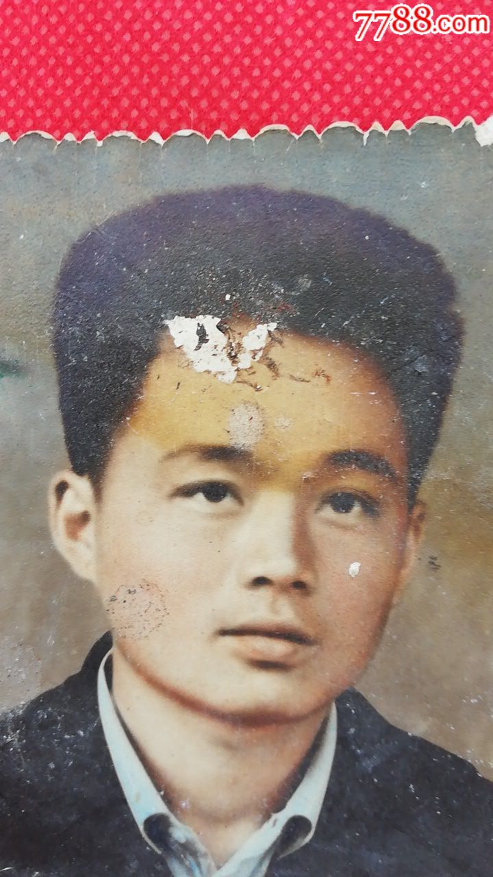 70年代武汉《新风》照相馆手工上彩人物头像