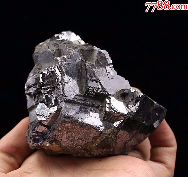 矿物晶体奇石头原石矿石标本方铅矿与水晶共生原石矿物摆件01
