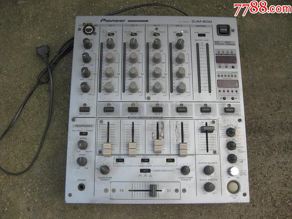先锋djm-600黑胶唱机调音混音台