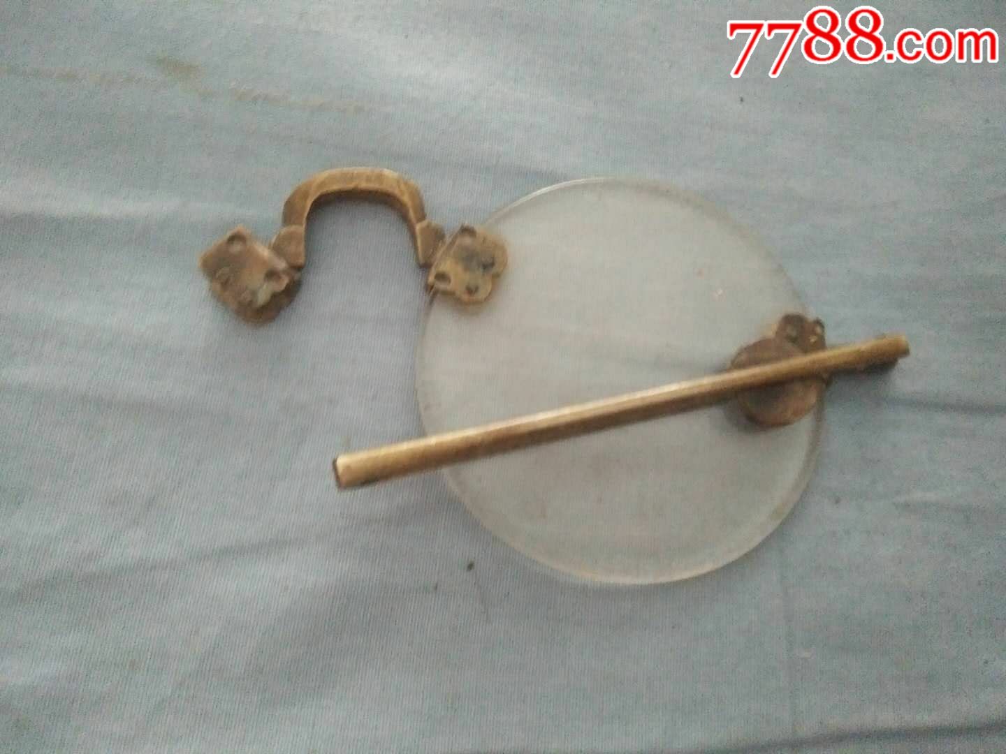 清代老眼镜有残缺直径5cm