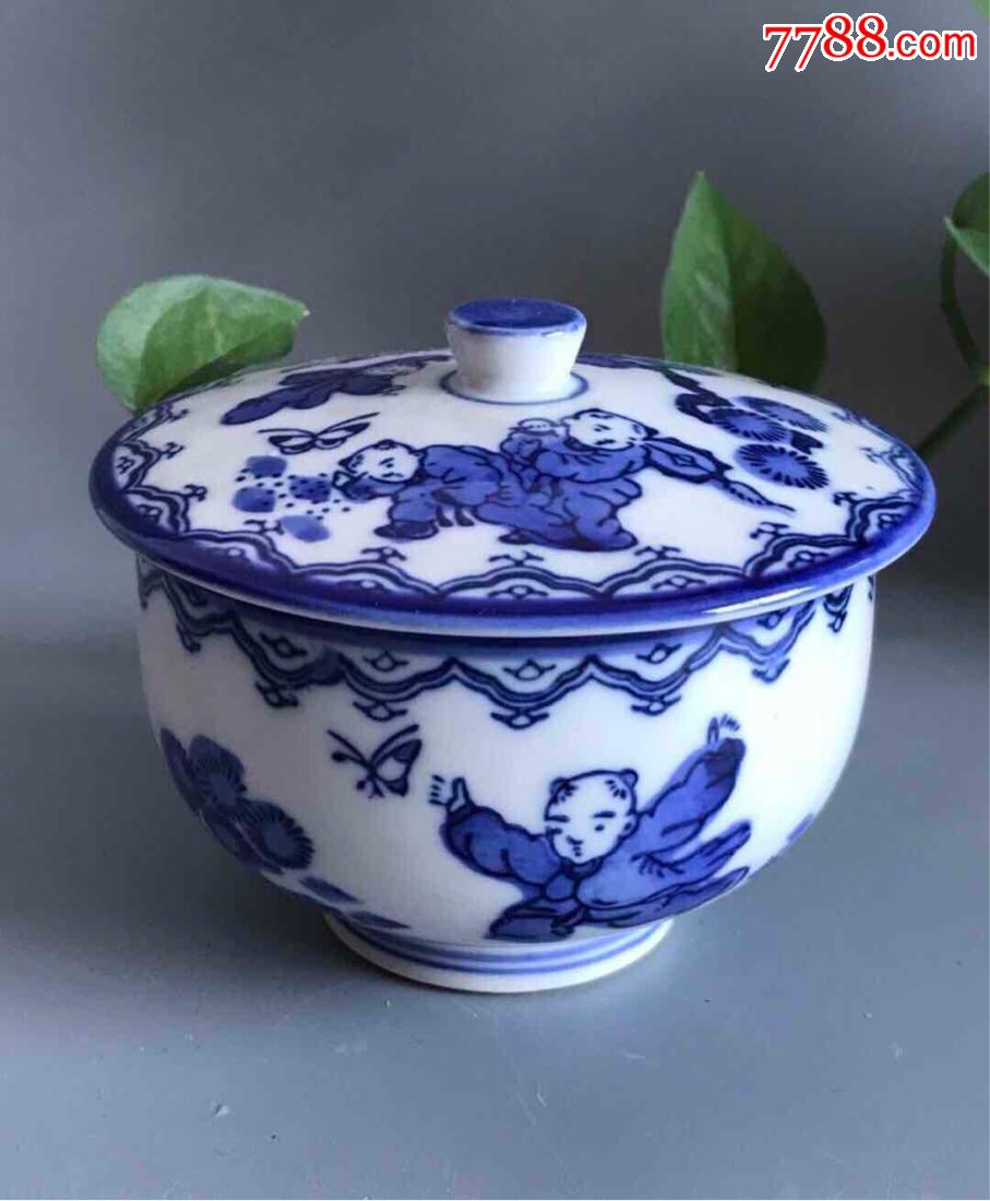 日本回流锅岛青花瓷杯-se61335058-青花瓷-零售-7788