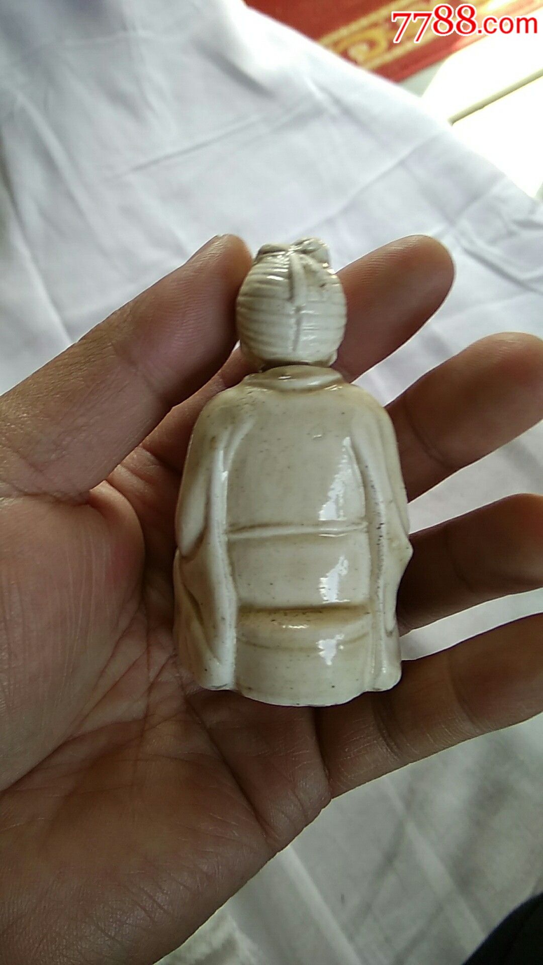 定窑人物塑像
