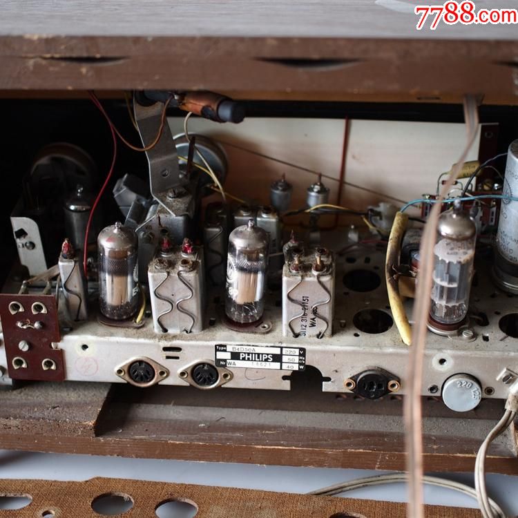 二手德国PHilipsSIRIUS450飞利浦老式电子管收音机胆机FM到1
