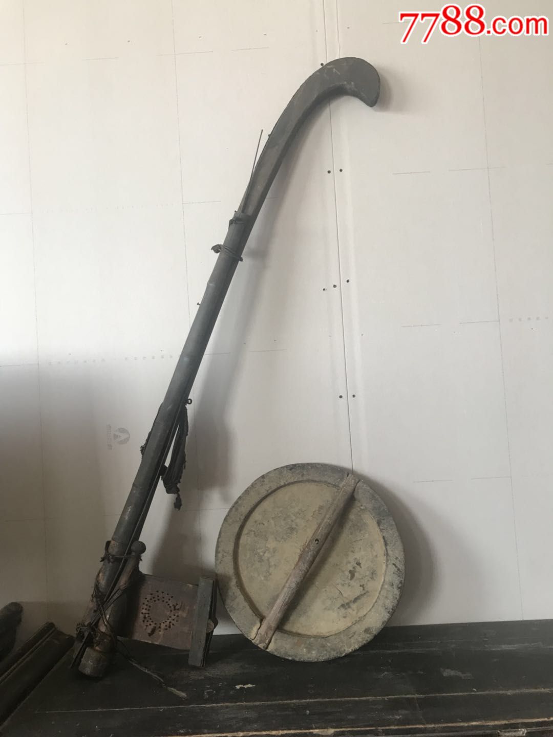 清代弹棉花工具3件套