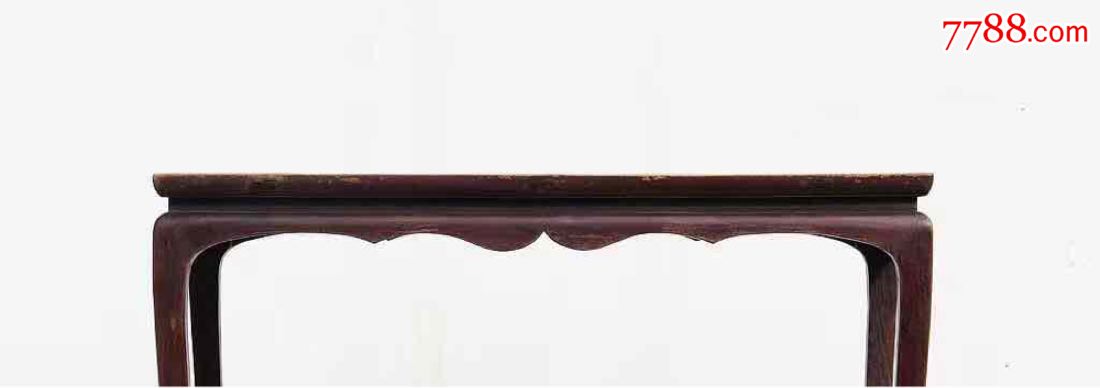 明式弯腿壸门画案尺寸:长132宽69高84榆木