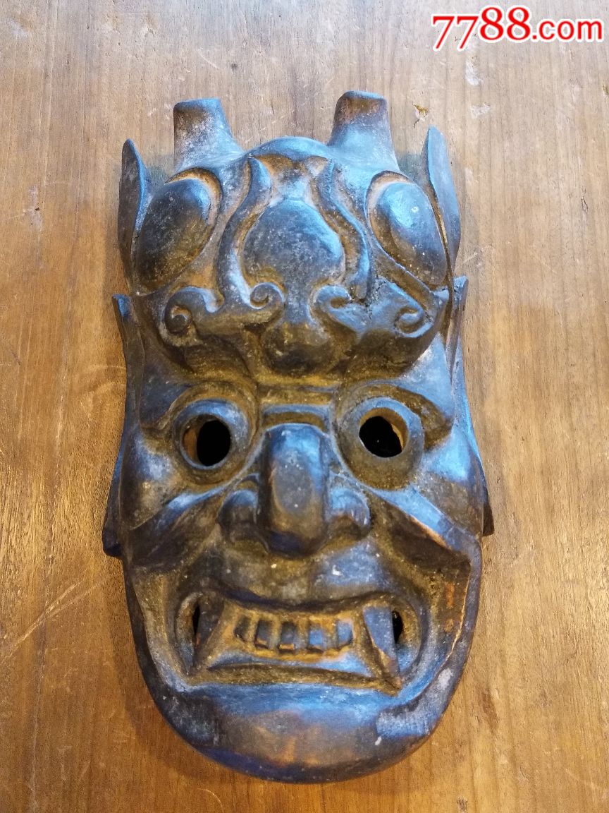 魁星木雕面具