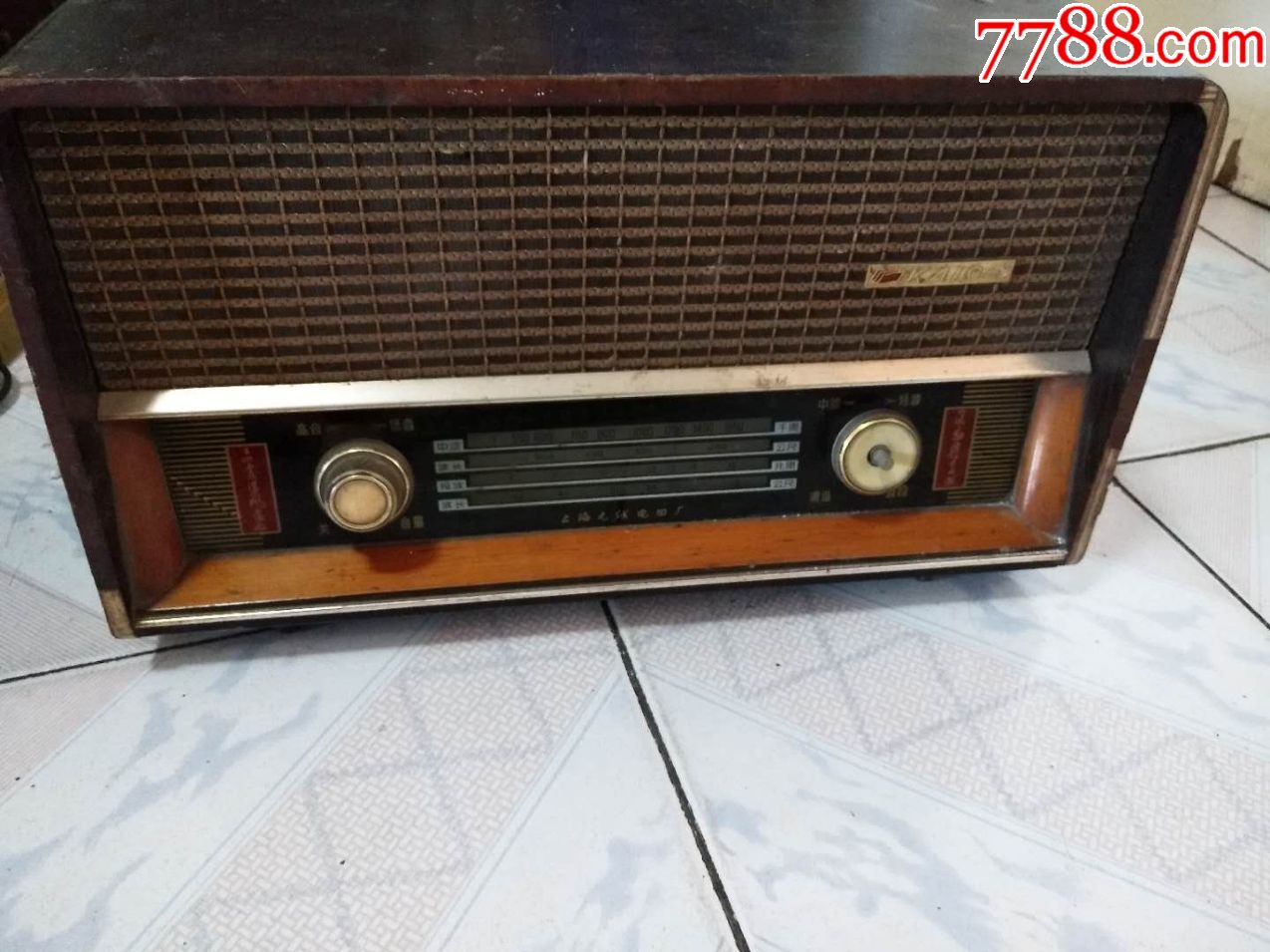 凯歌455-f型电子管收音机_价格320.0000元_第1张_7788pm