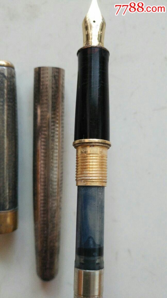 派克18k750金笔(真品)