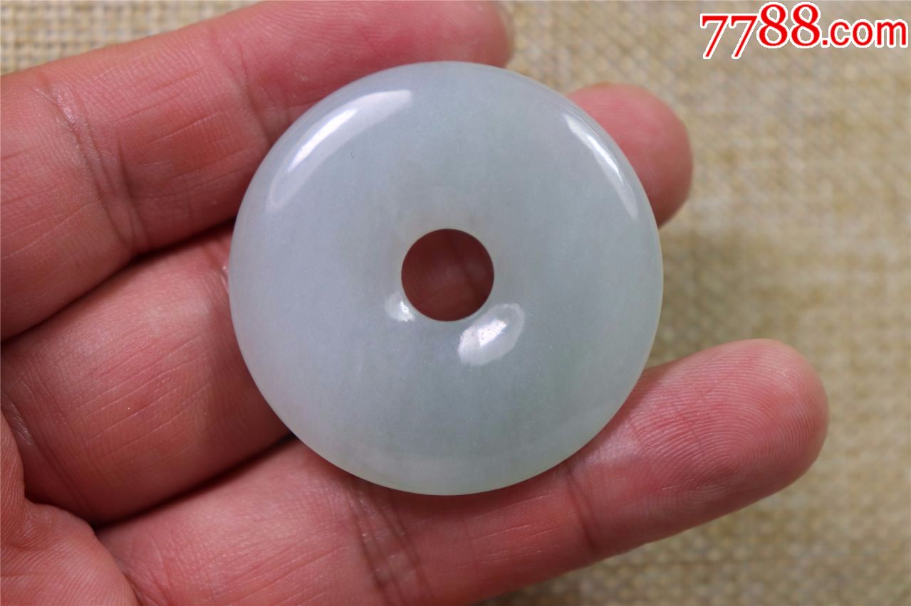 翡翠平安扣-se61516864-翡翠/缅甸玉-零售-7788收藏__中国收藏热线