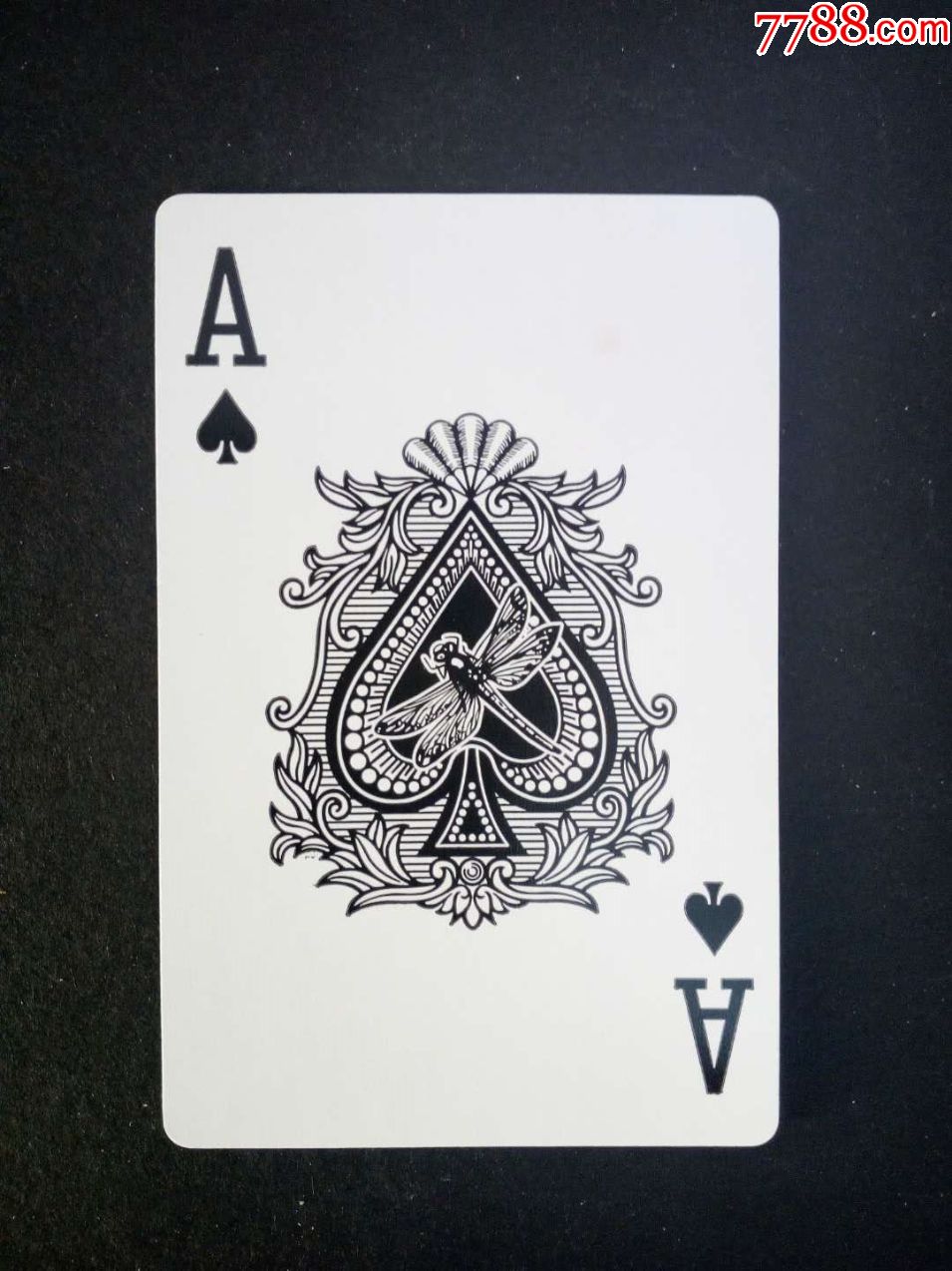 a013-扑克黑桃a,罕见品种