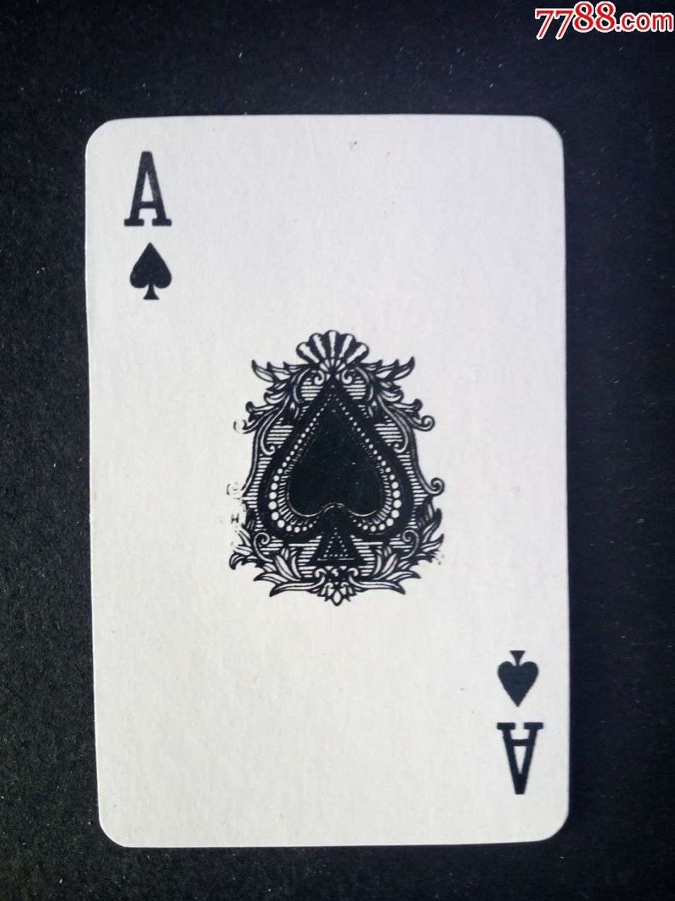 a060-扑克黑桃a,罕见品种