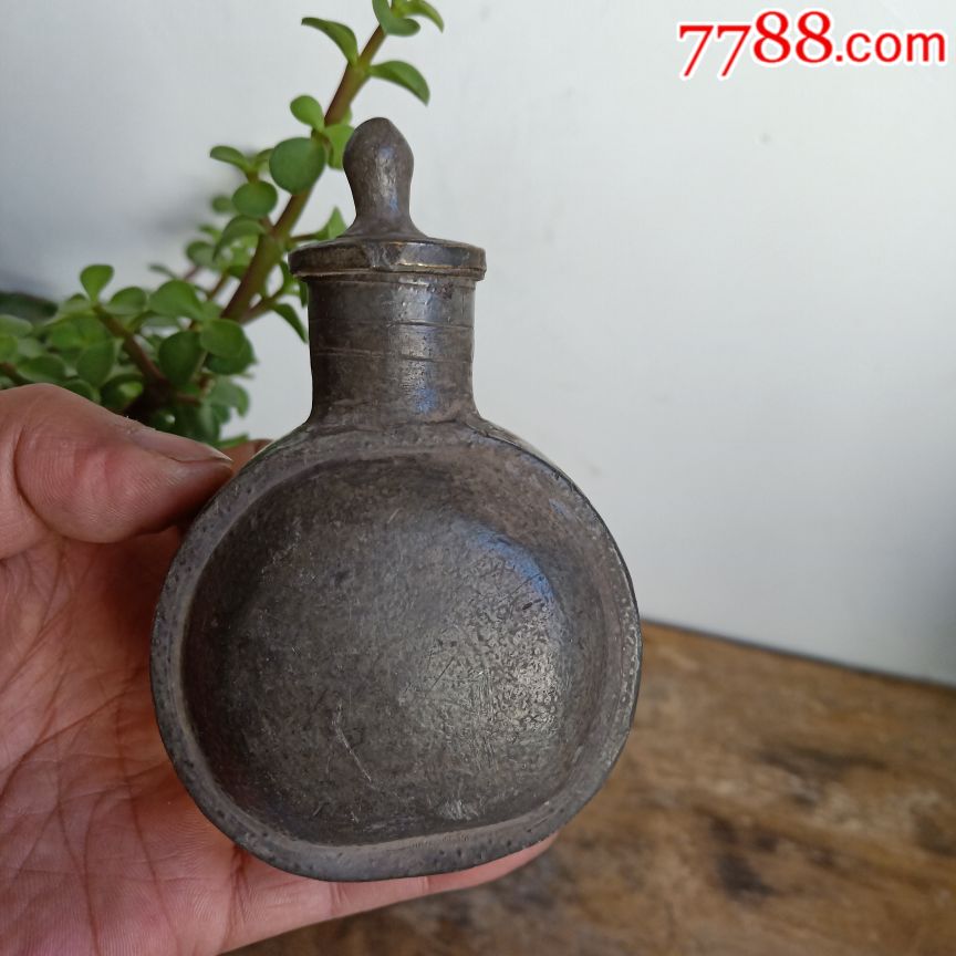 民国锡器吸酒壶全品如图包老保真_价格368.