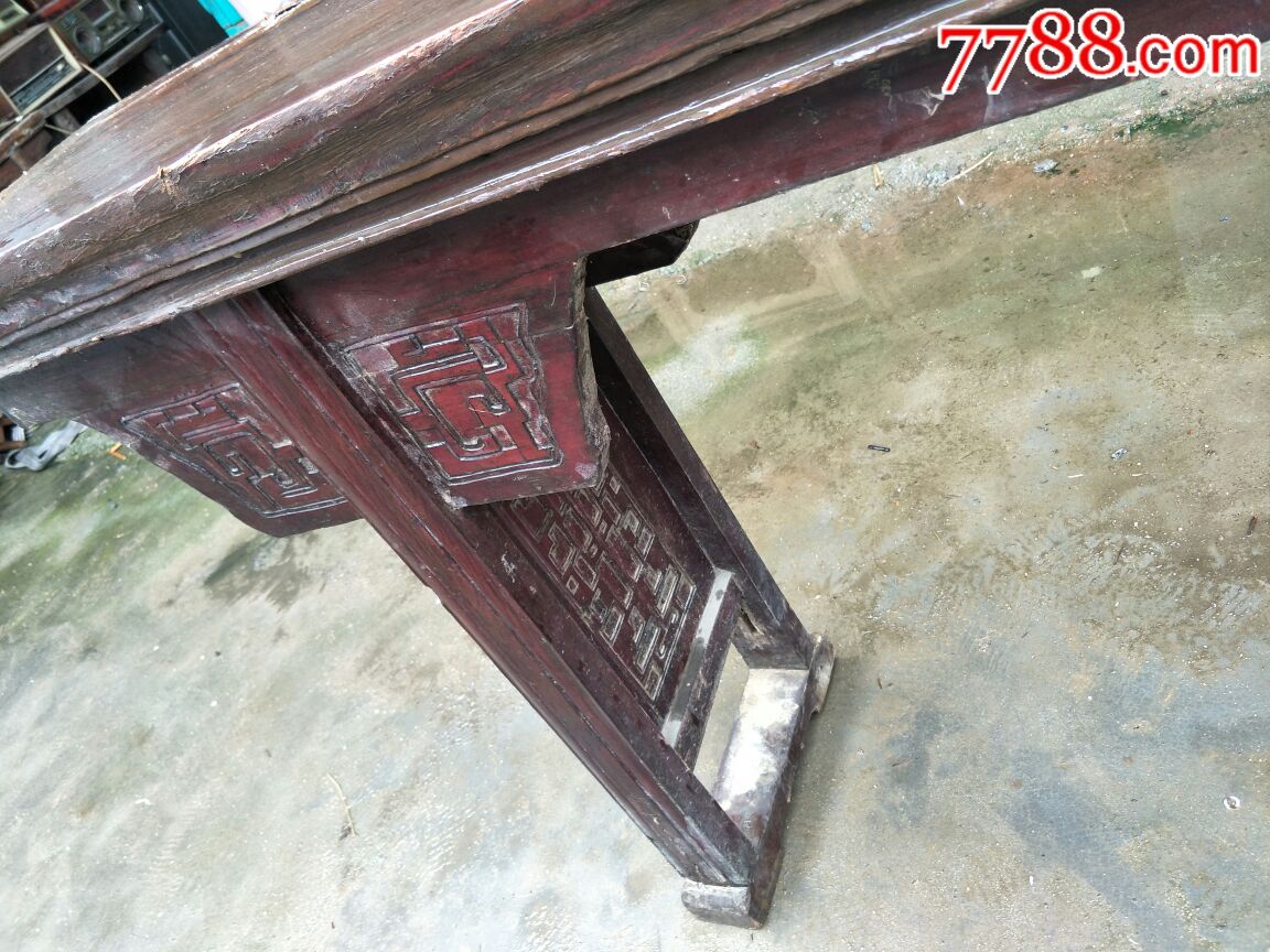 清代条机完整包老_木桌/几/案_孙家民俗家具老店