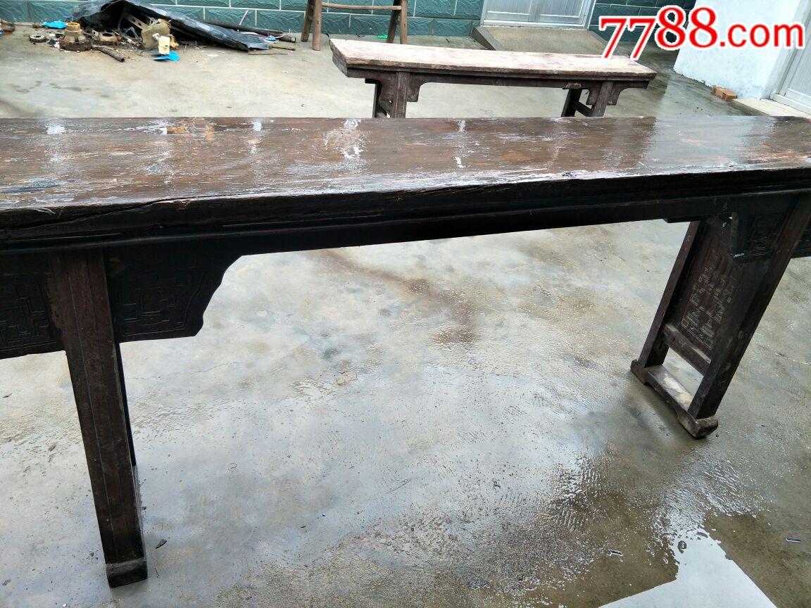 清代条机完整包老_木桌/几/案_孙家民俗家具老店