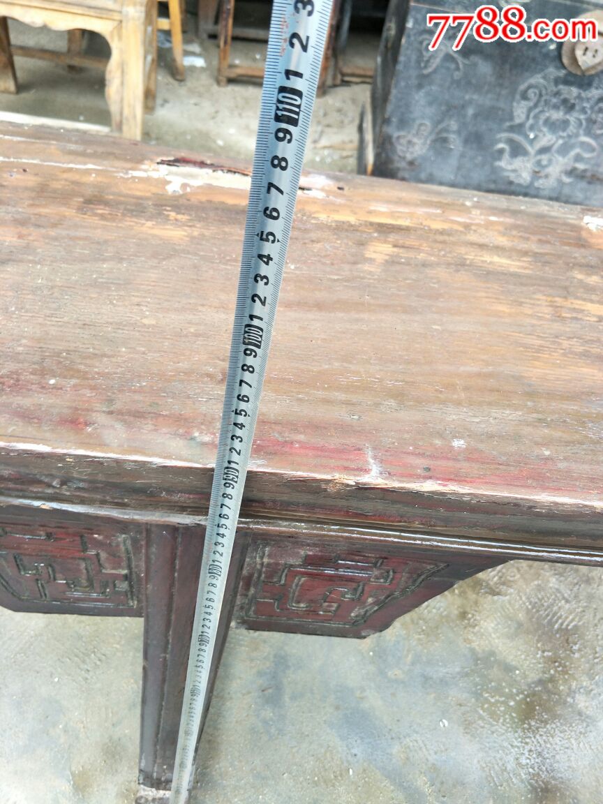 清代条机完整包老_木桌/几/案_孙家民俗家具老店