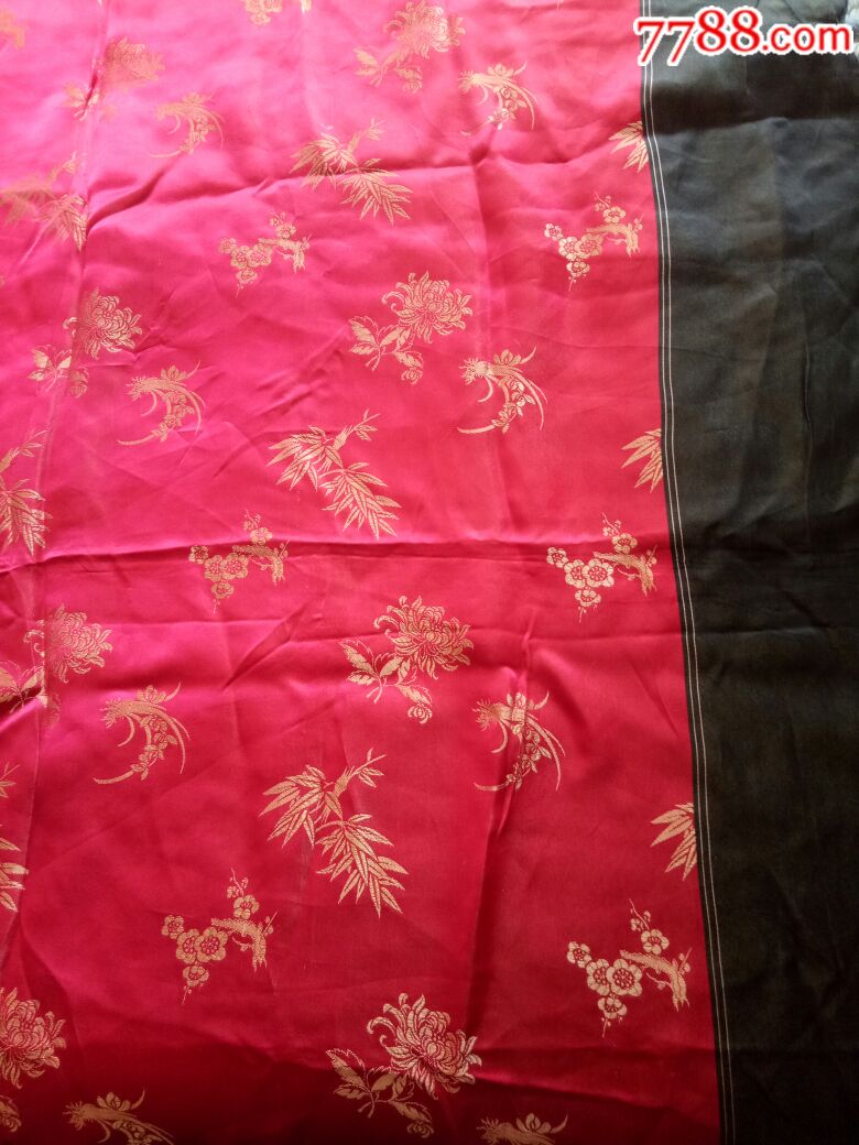 绸缎褥子面(梅兰竹菊)