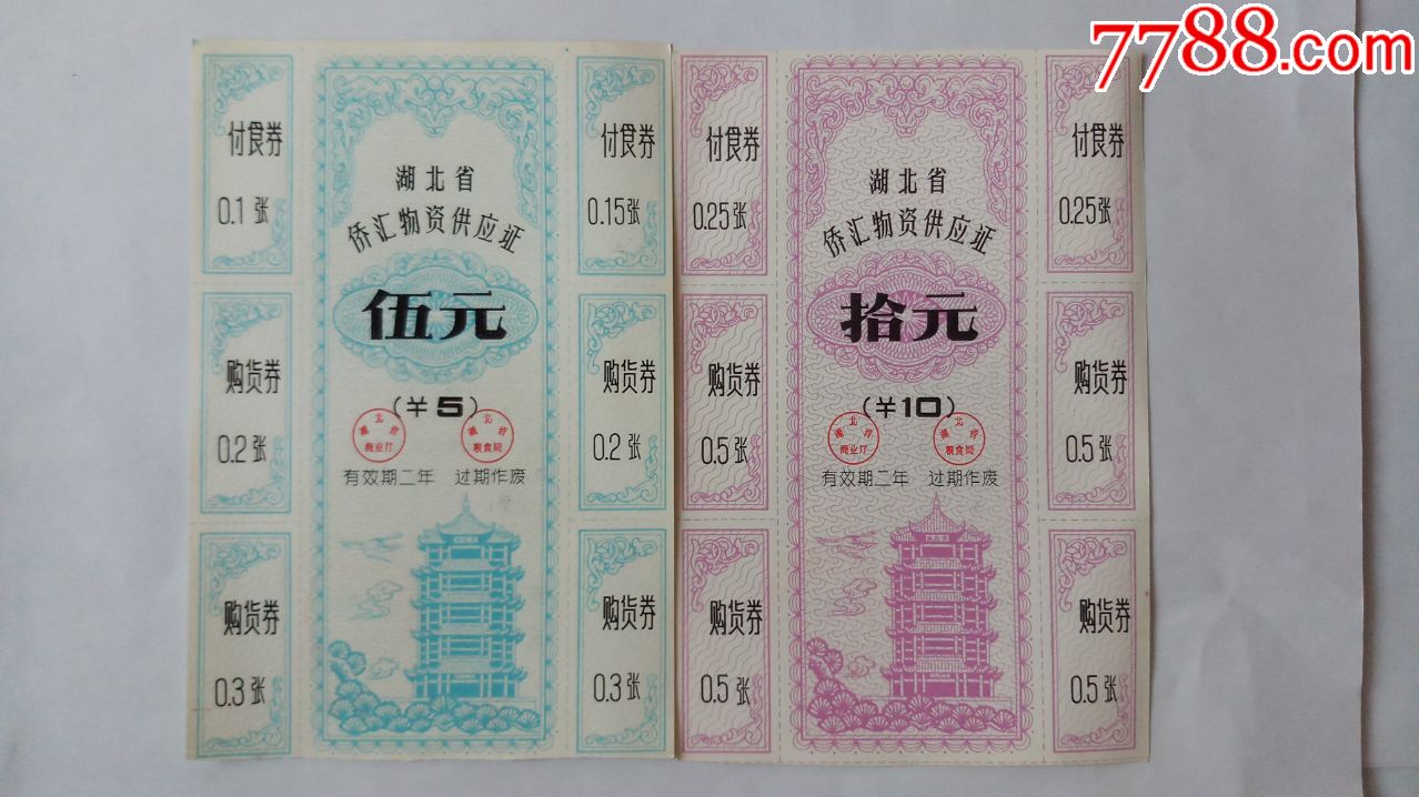 湖北省侨汇证