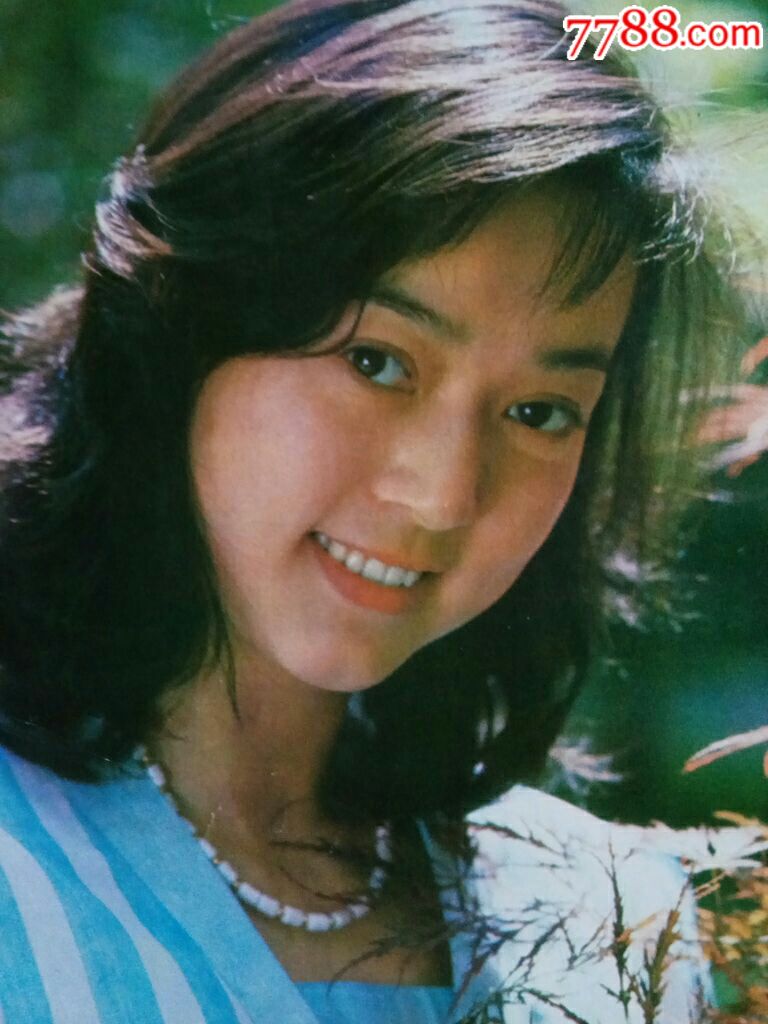 电影演员张虹(1992年年历画)