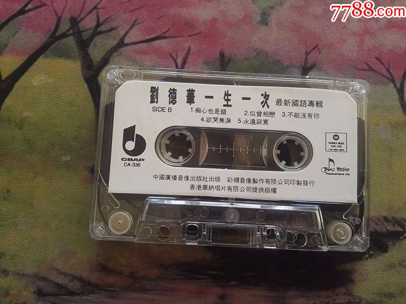 【刘德华【一生一次【磁带】