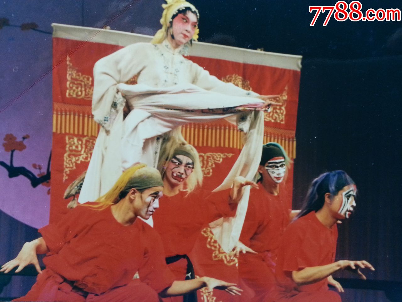 生旦净末丑以形写神文武双馨川剧表演艺术家刘芸125x85公分