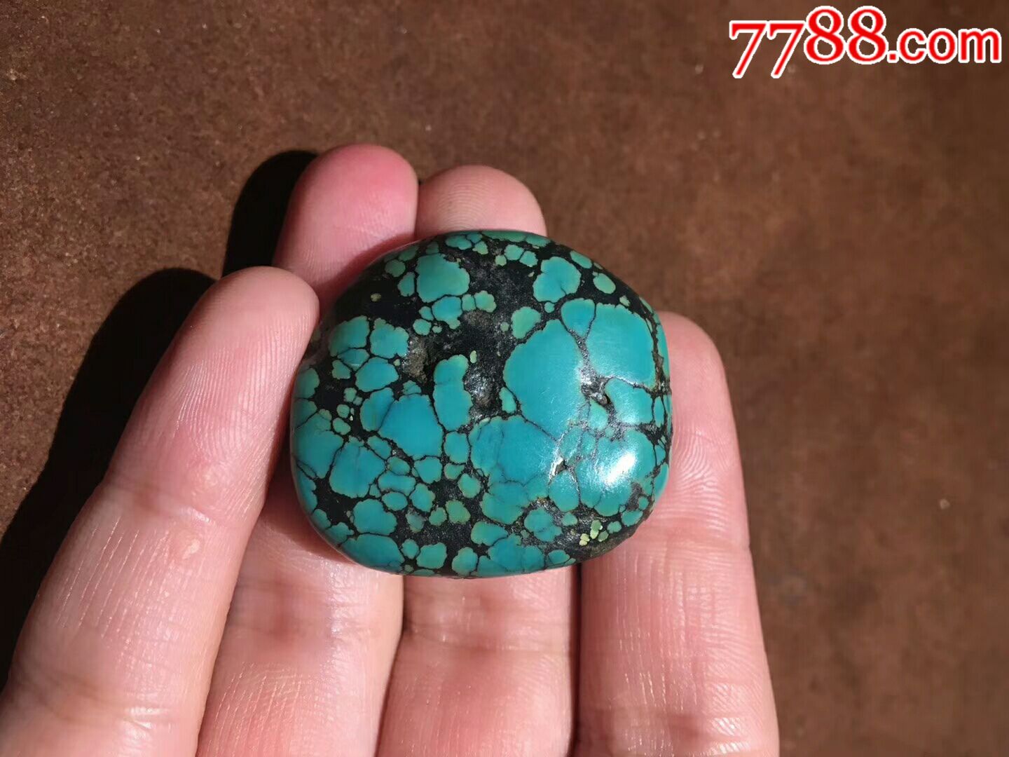 原矿老绿松石正品念珠百宝锁骨链配珠配饰老珠子古珠子