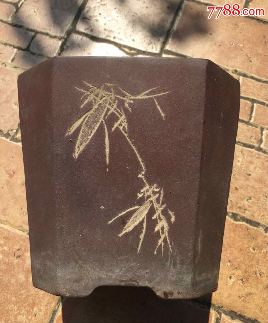 紫砂花盆