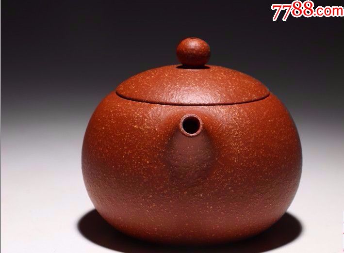 一厂18目粗砂老梨皮朱泥全手工西施壶