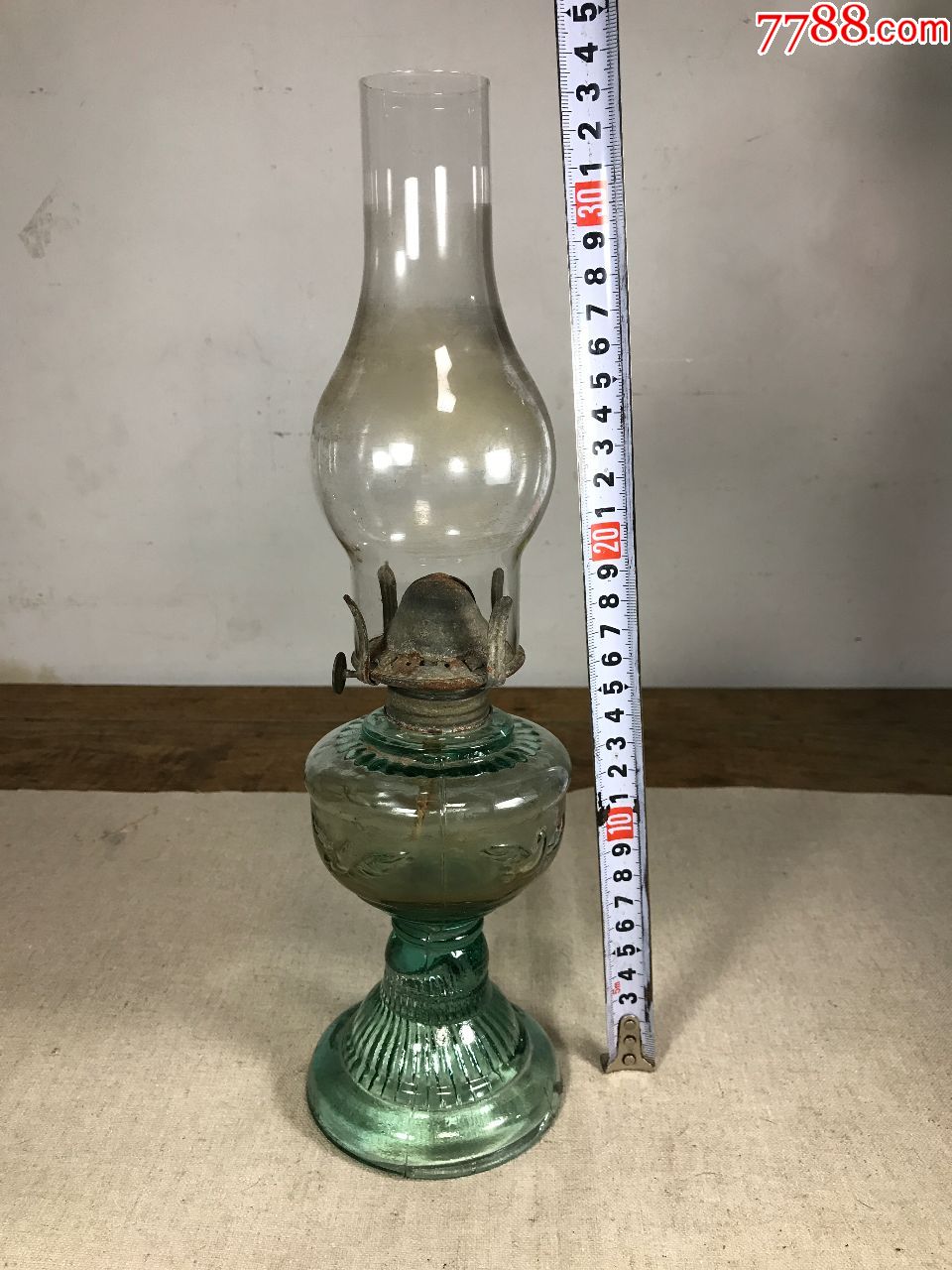 古董古玩收藏杂项近代煤油灯玻璃器皿灯具民俗收藏老物件