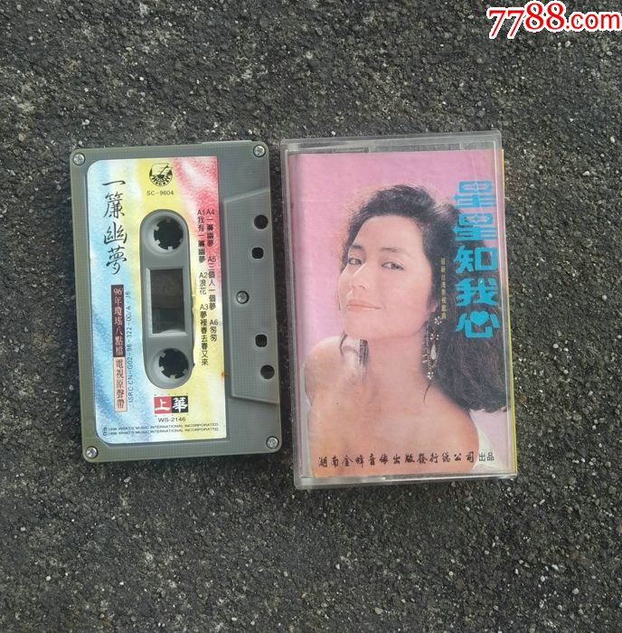 琼瑶电视剧一帘幽梦原声带(封面是星星知我心