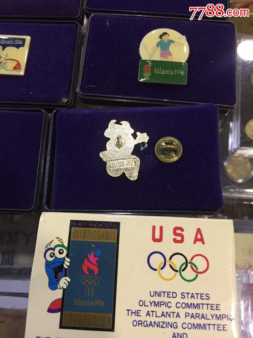 1996年亚特兰大奥运会会徽带盒子