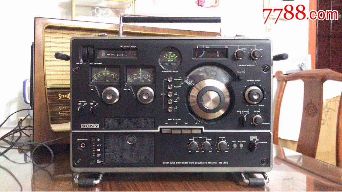 世界名机:索尼sonycrf-320全波段晶体管收音机