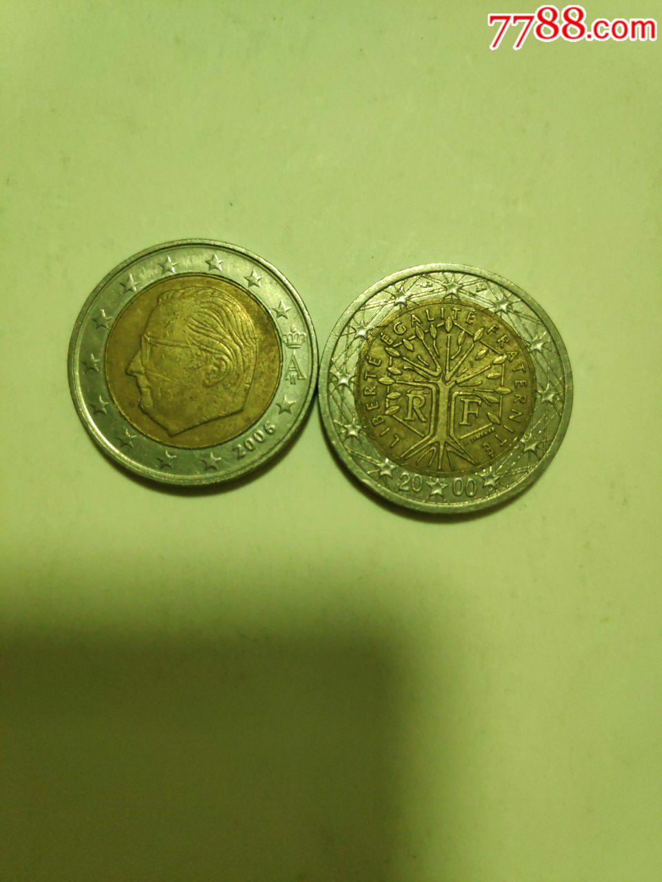 2欧元双色硬币