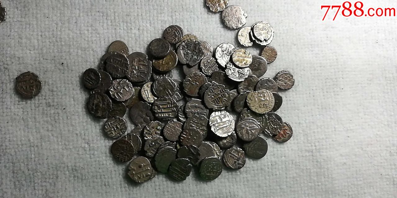 100个黑羊王朝小银币