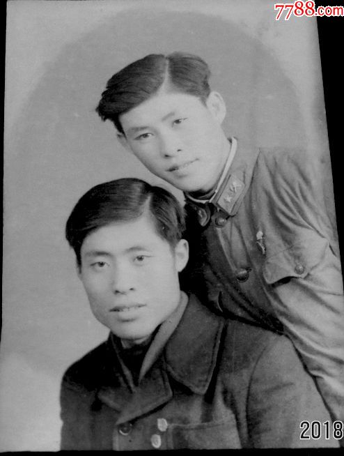 帅气哥俩【老底片,老照片_第2张_7788老照片