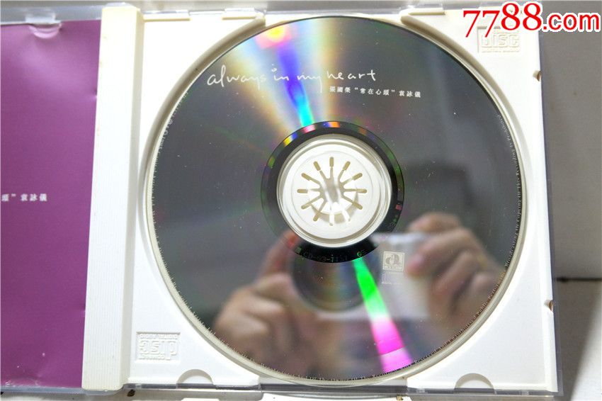 张国荣袁咏仪常在心头华星纸套02版95新无IF